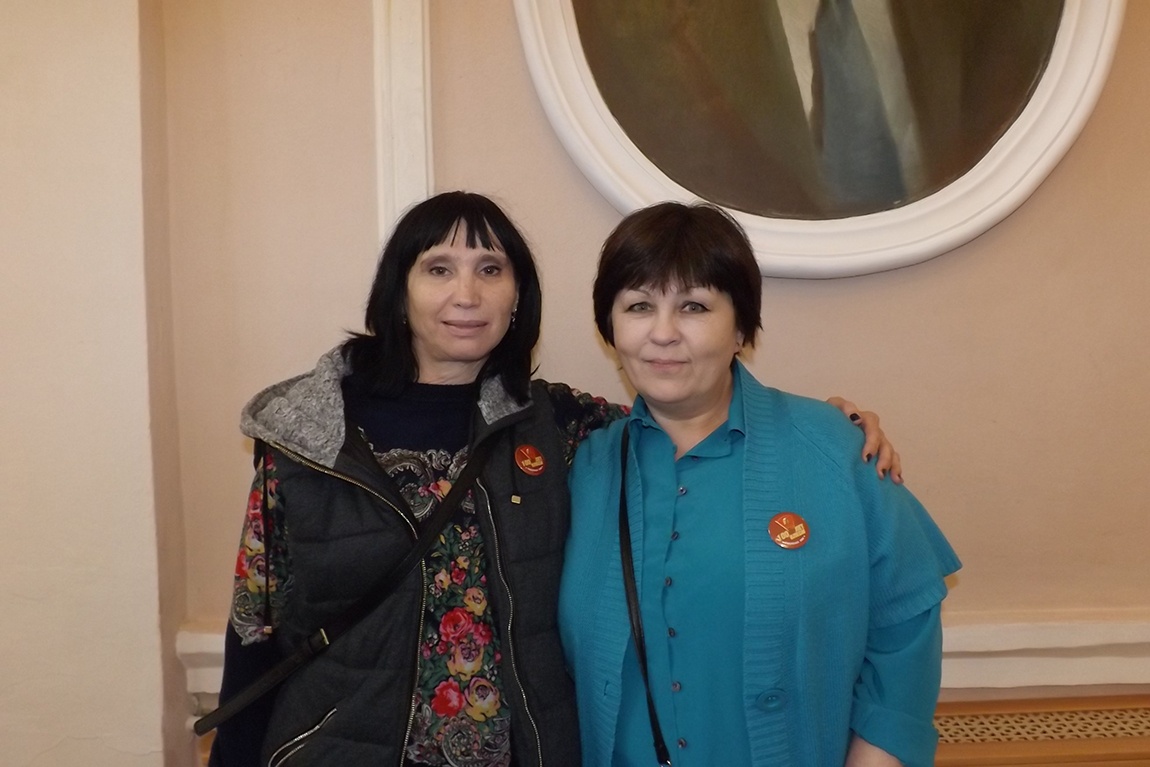Татьяна Богумил (Реутов) и Лидия Соломонова (Сафоново)