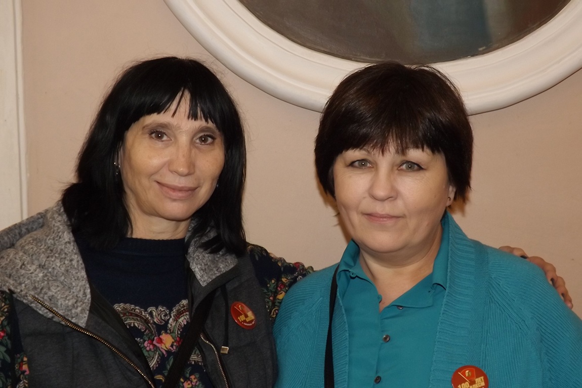 Татьяна Богумил и Лидия Соломонова