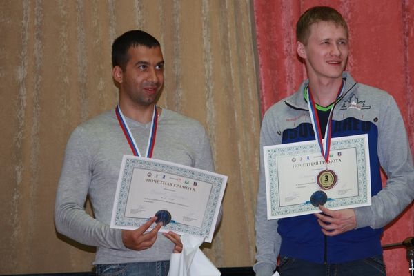 Фото: Дмитрий Кряквин. Второй и третий призеры