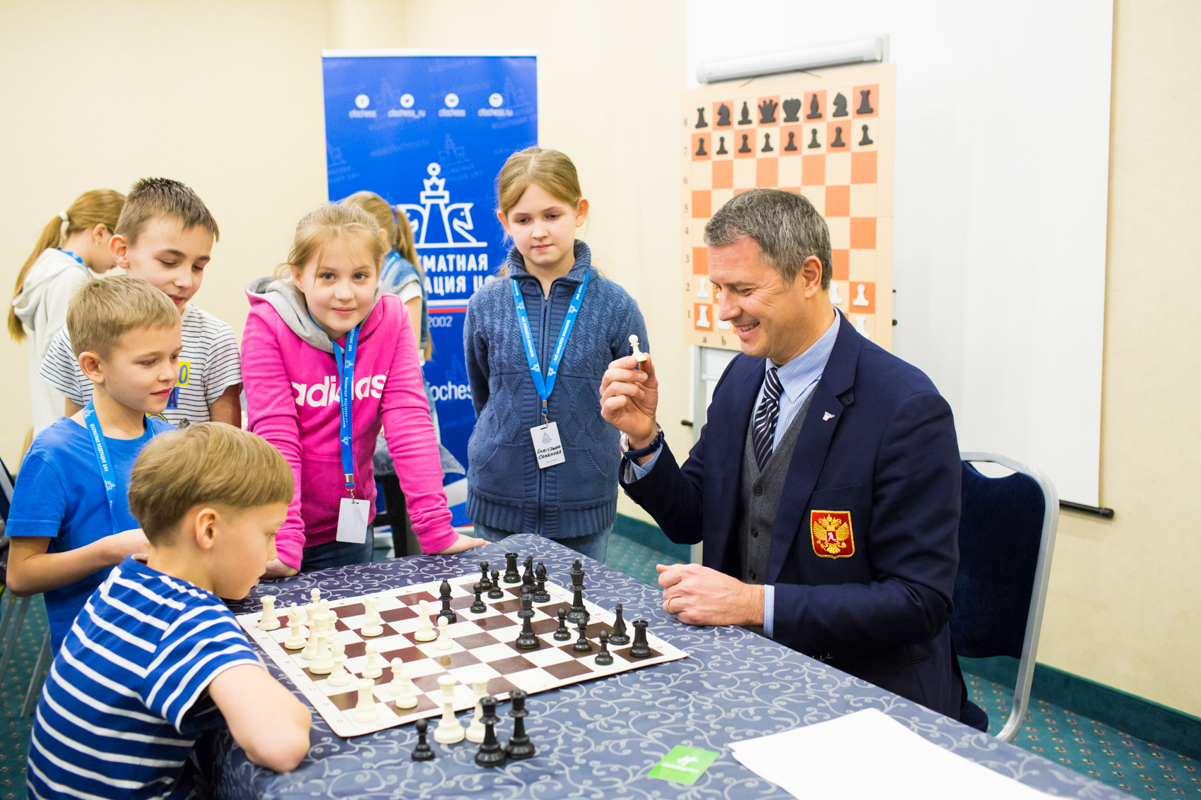 Дружеский блиц шахматиста Михаила Карпецева с Эдуардом Субочем
