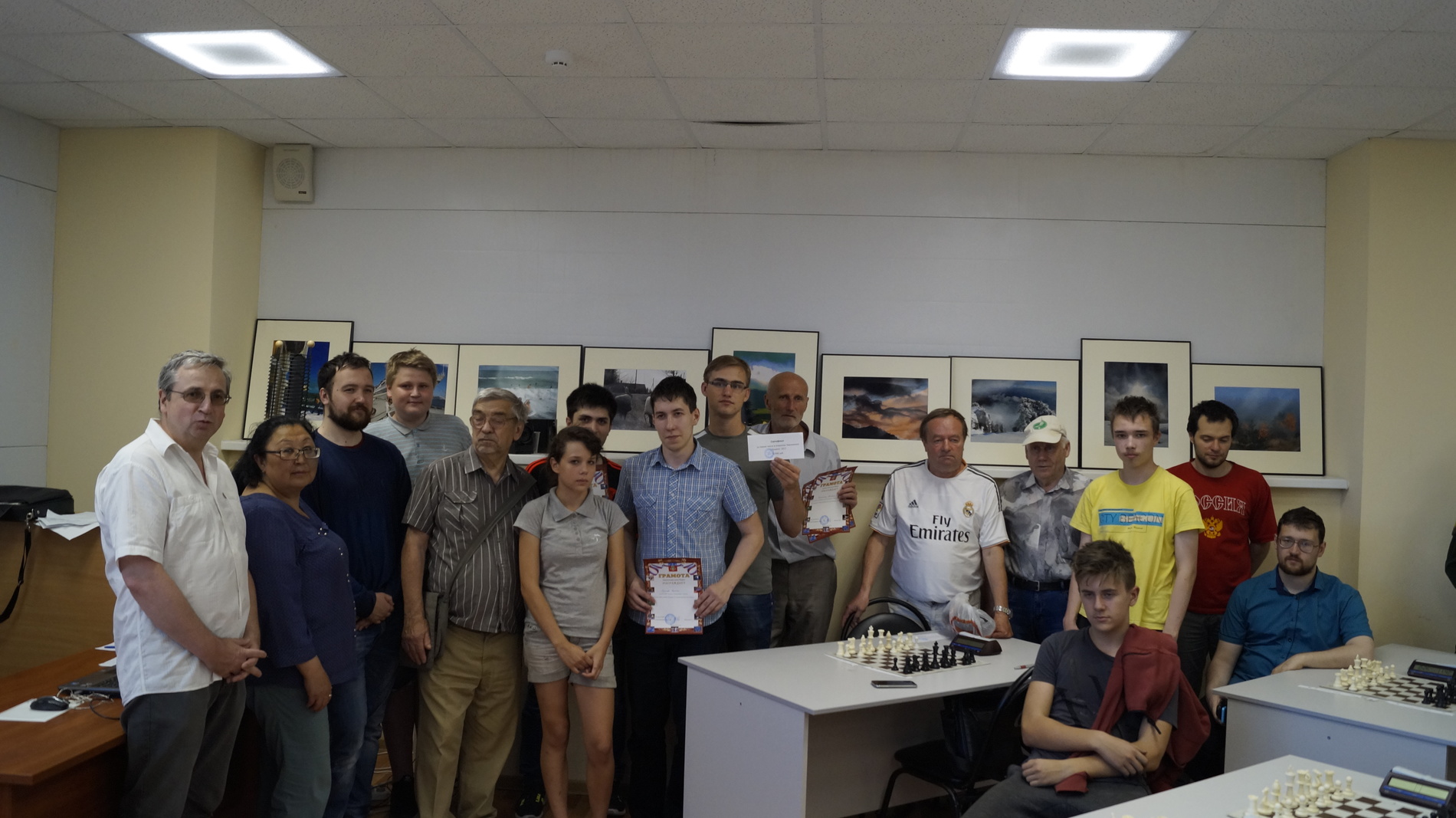 Открытый летний чемпионат г. Пущино по классическим шахматам - 2017
