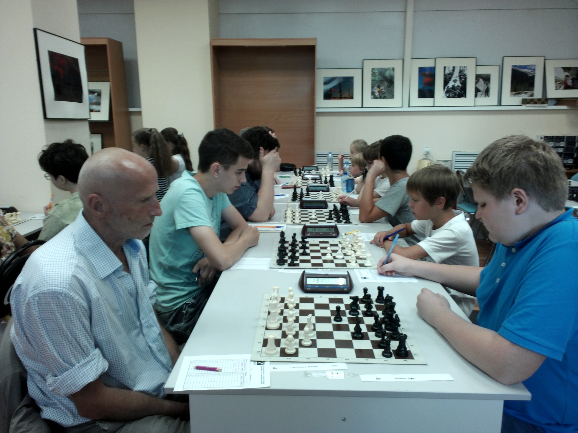 Открытый летний чемпионат г. Пущино по классическим шахматам - 2017
